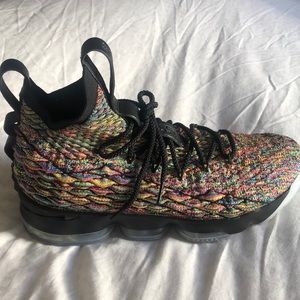 Nike Lebron multi color